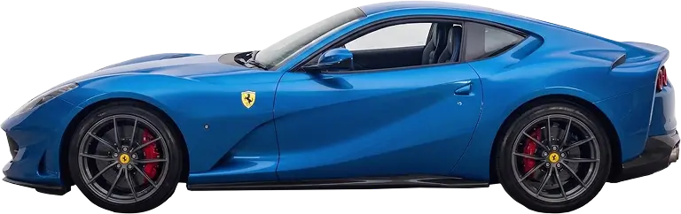 Ferrari 812 side profile