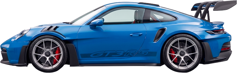 Porsche GT3RS side profile